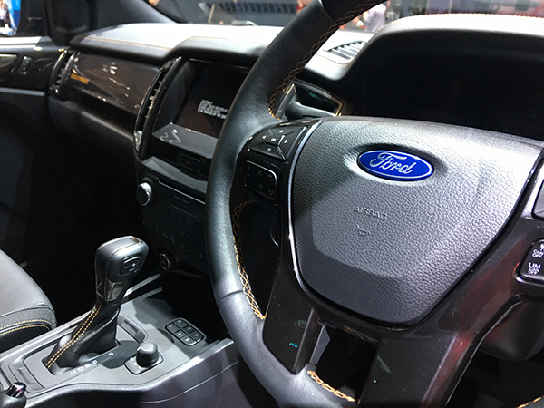 2019 Ford Ranger Wildtrak Dashboard