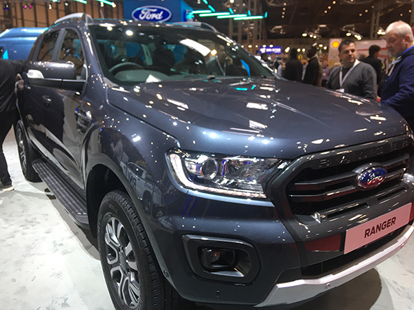 2019 Ford Ranger Wildtrak Front Angle