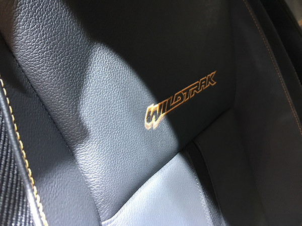 2019 Ford Ranger Wildtrak Seat