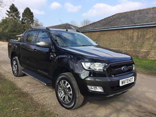 Panther Black Ford Ranger White Hot Vans 02