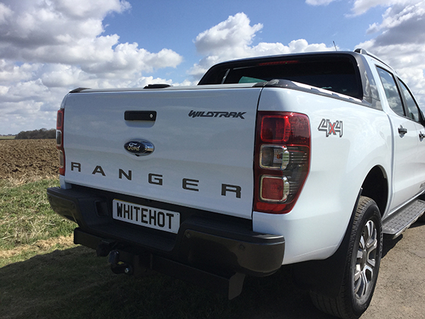 Frozen White Ford Ranger White Hot Vans 10