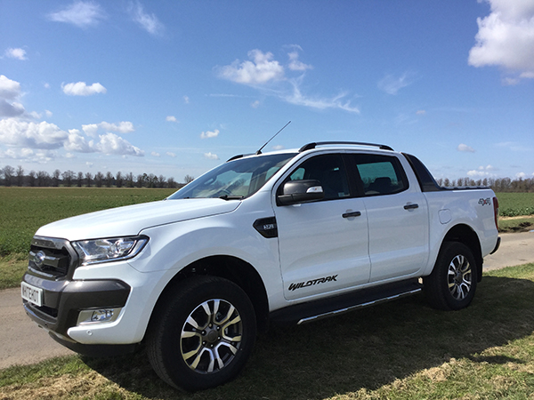 Frozen White Ford Ranger White Hot Vans 11