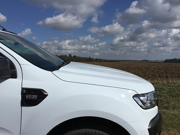 Frozen White Ford Ranger White Hot Vans 13