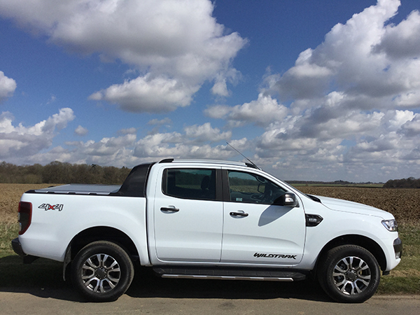 Frozen White Ford Ranger White Hot Vans 14