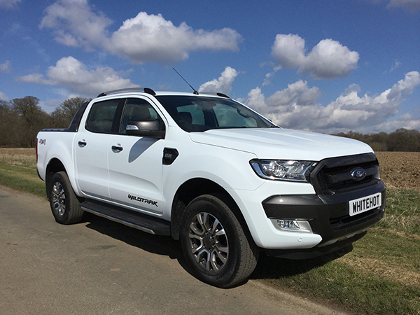 Frozen White Ford Ranger White Hot Vans 15