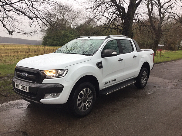 Frozen White Ford Ranger White Hot Vans 21