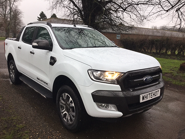 Frozen White Ford Ranger White Hot Vans 22