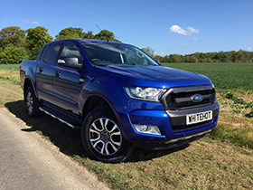 Ford Ranger Performance Blue White Hot Design