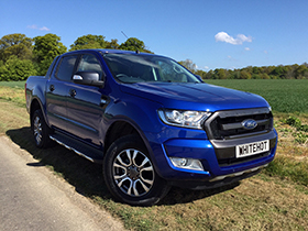 Ford Ranger Wildtrak Blue 22 White Hot Vans