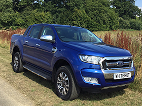 Ford Ranger Wildtrak Blue 01 White Hot Vans