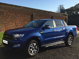 Ford Ranger Wildtrak Blue 06 White Hot Vans