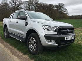 Ford Ranger Wildtrak Moondust Silver 07 White Hot Vans