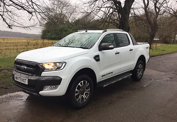 Ford Ranger Wildtrak Pickup Vans White Hot Vans