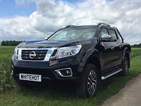 Nissan Navara Black 1 White Hot Vans