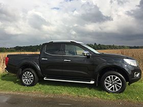 Nissan Navara Black 10 White Hot Vans