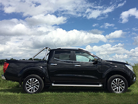 Nissan Navara Black 5 White Hot Vans