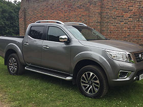 Nissan Navara Twilight Grey 10 White Hot Vans