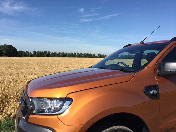 Pride Orange Ford Ranger White Hot Vans 03