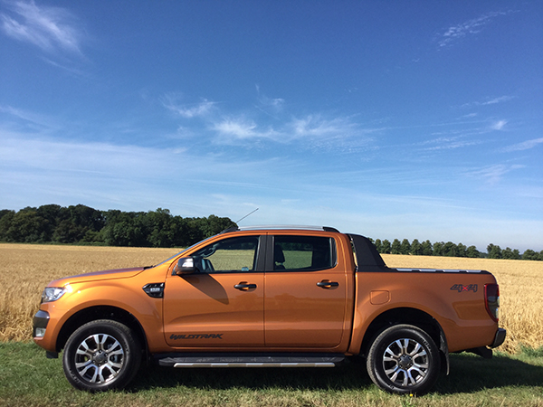 Pride Orange Ford Ranger White Hot Vans 06