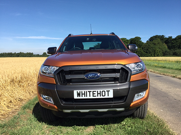 Pride Orange Ford Ranger White Hot Vans 07