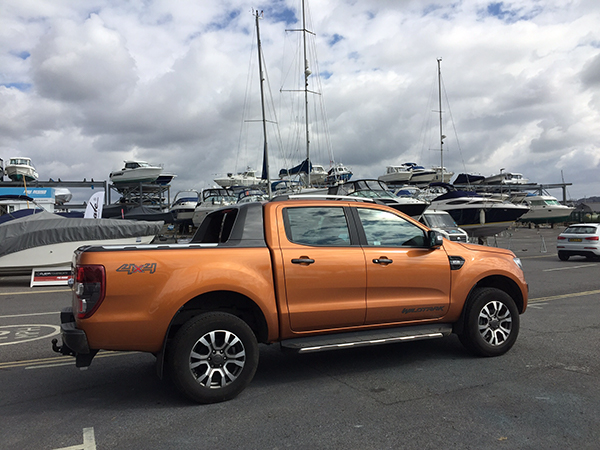 Pride Orange Ford Ranger White Hot Vans 08