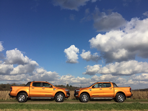 Pride Orange Ford Ranger White Hot Vans 13