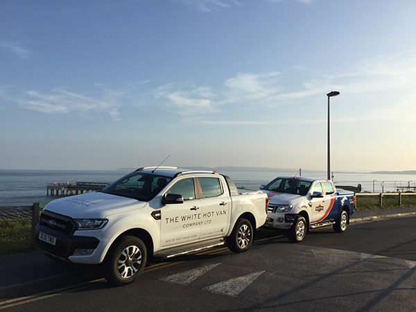 Ford Ranger Frozen White Hot Vans 17